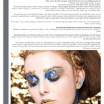 etincelante tentation magazine model interview Wesley Hilton makeup