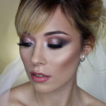 russian colorful eye makeup - bridal makeup - glamour makeup